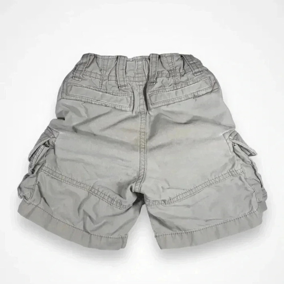 4/$20 Baby Gap Gray Cargo  Shorts - Picture 4 of 5